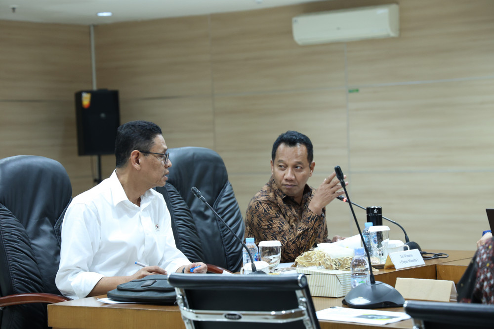 Pengarahan Wakil Menteri ESDM, Yuliot Tanjung di Ditjen Minerba